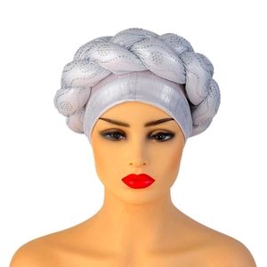 Pre-Tied Turban Women Turban, Braided Turban African Headwrap